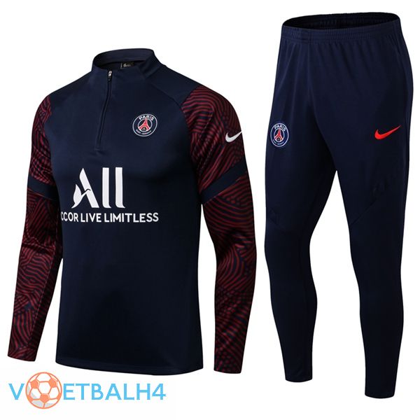 Paris PSG trainingspak blauw koninklijk 2021/2022