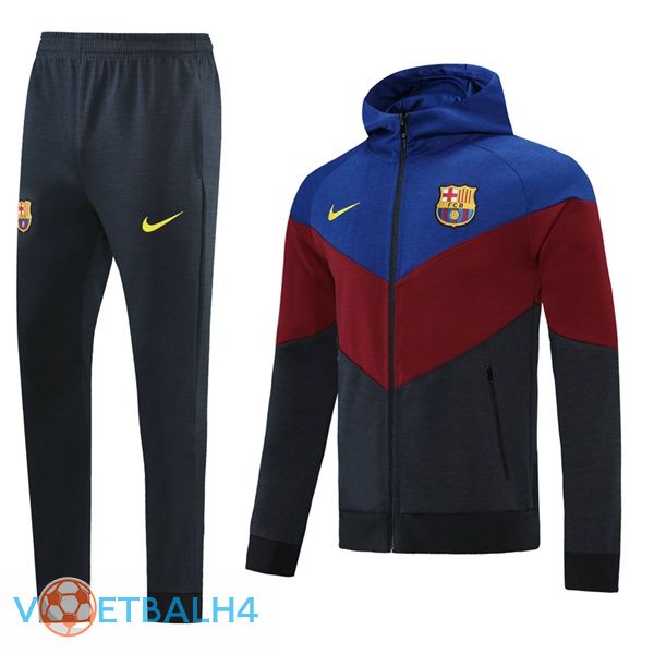 FC Barcelona trainingspak blauw rood zwart 2021/2022