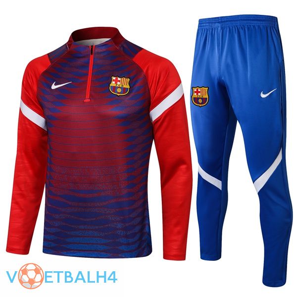 FC Barcelona trainingspak rood blauw 2021/2022