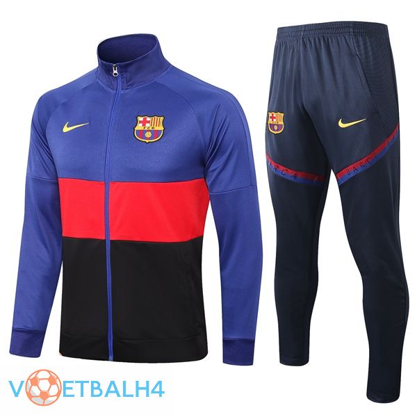 FC Barcelona trainingspak blauw rood zwart 2021/2022