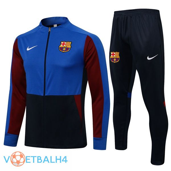 FC Barcelona trainingspak blauw zwart 2021/2022