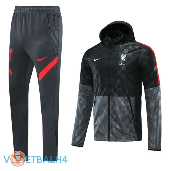 FC Liverpool trainingspak Windbreaker zwart 2021/2022