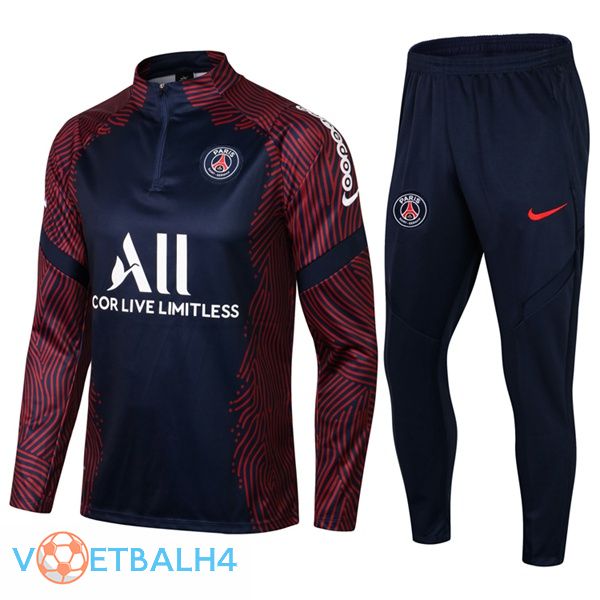 Paris PSG trainingspak blauw koninklijk 2021/2022