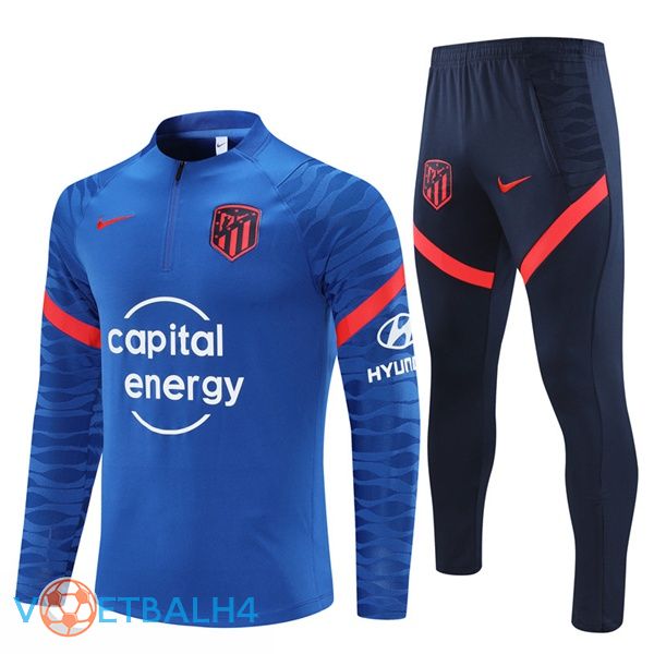 Atletico Madrid trainingspak blauw 2021/2022