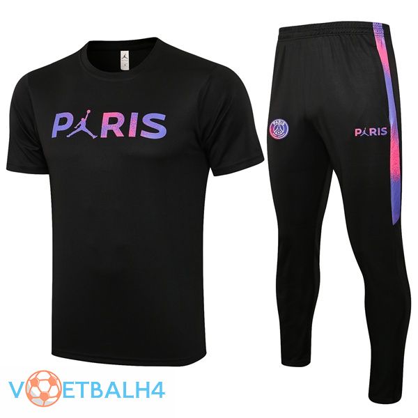 Paris PSG Jordan Training T Shirt + broek zwart 2021/2022