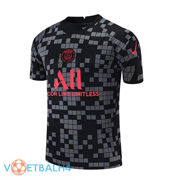 Paris PSG Training T Shirt zwart 2021/2022