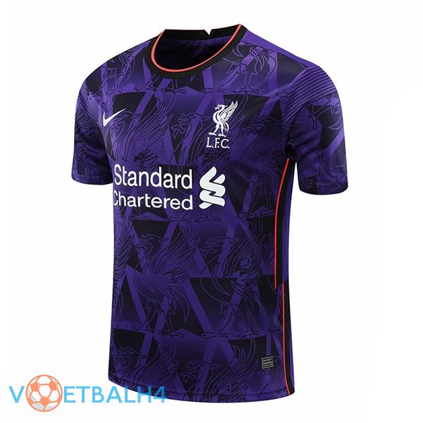 FC Liverpool Training T Shirt paars 2021/2022