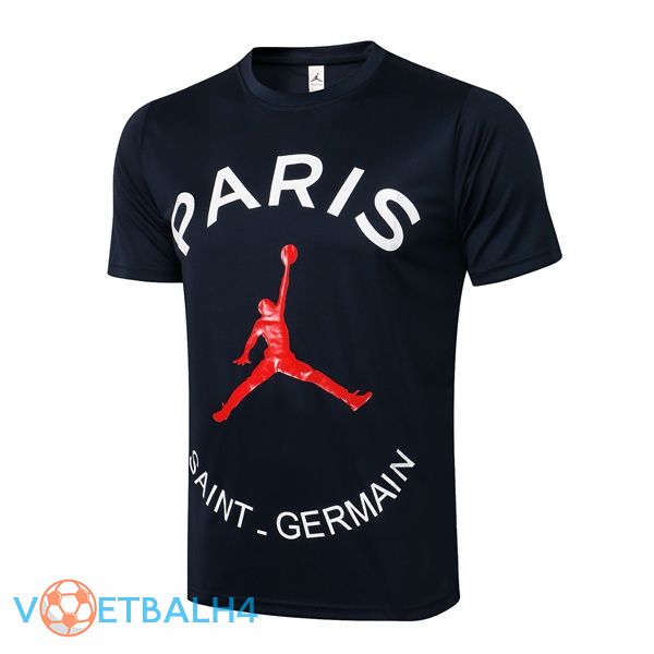 Paris PSG Jordan Training T Shirt zwart 2021/2022