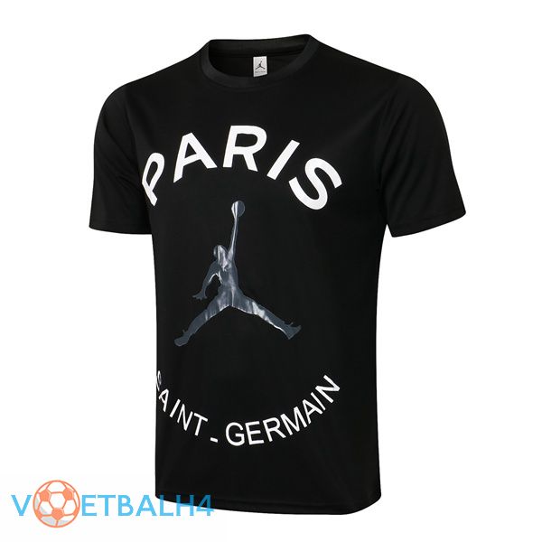 Paris PSG Jordan Training T Shirt zwart 2021/2022