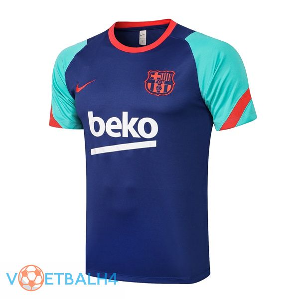 FC Barcelona Training T Shirt blauw 2021/2022