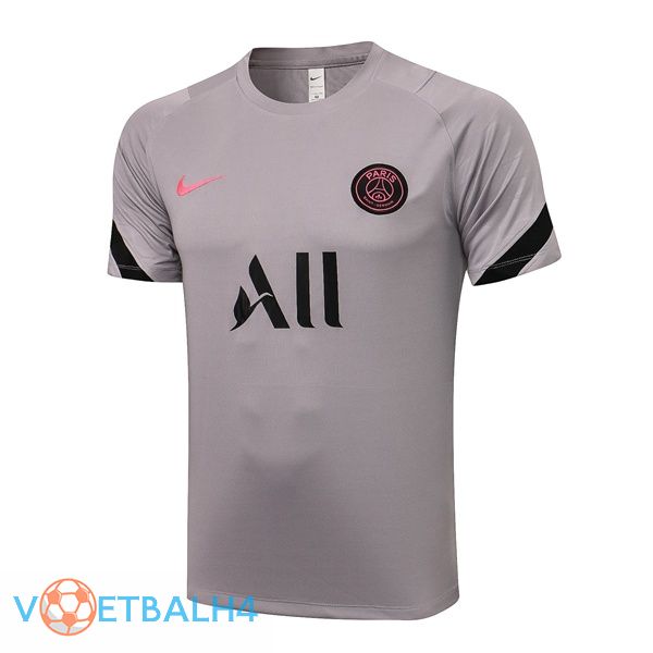 Paris PSG Training T Shirt grijs 2021/2022