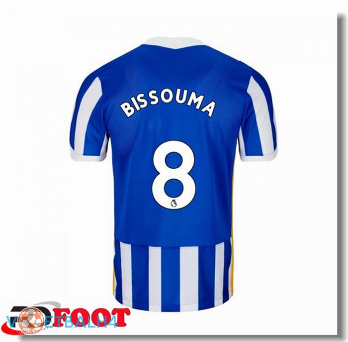 Brentford FC (BISSOUMA 8) thuis jersey blauw/wit 2021/22