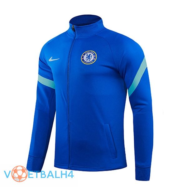 FC Chelsea trainingsjack blauw 2021/2022