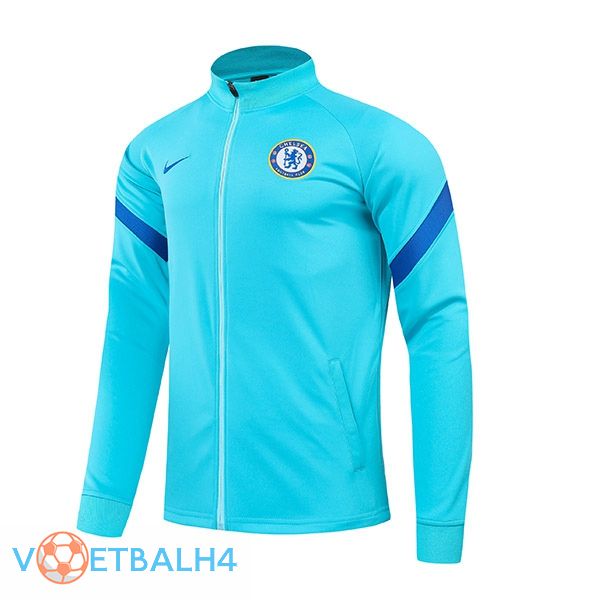 FC Chelsea trainingsjack Light blauw 2021/2022