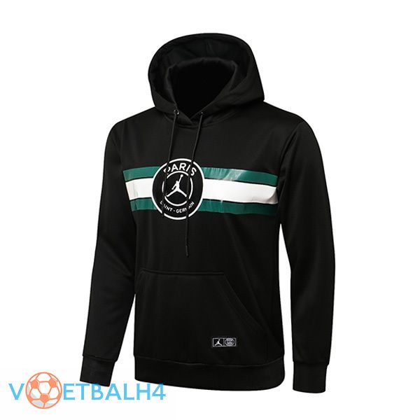 Jordan PSG trainingsjack Hoodie zwart 2021/2022