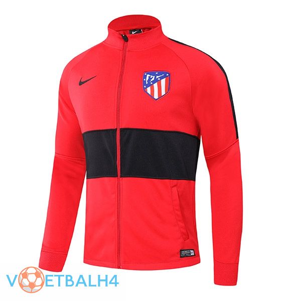 Atletico Madrid trainingsjack rood zwart 2021/2022