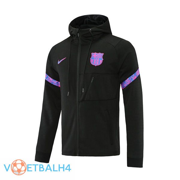 FC Barcelona trainingsjack Hoodie zwart 2021/2022