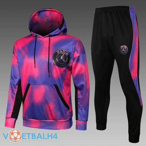 Jordan PSG kinderen trainingspak Hoodie paars 2021/2022