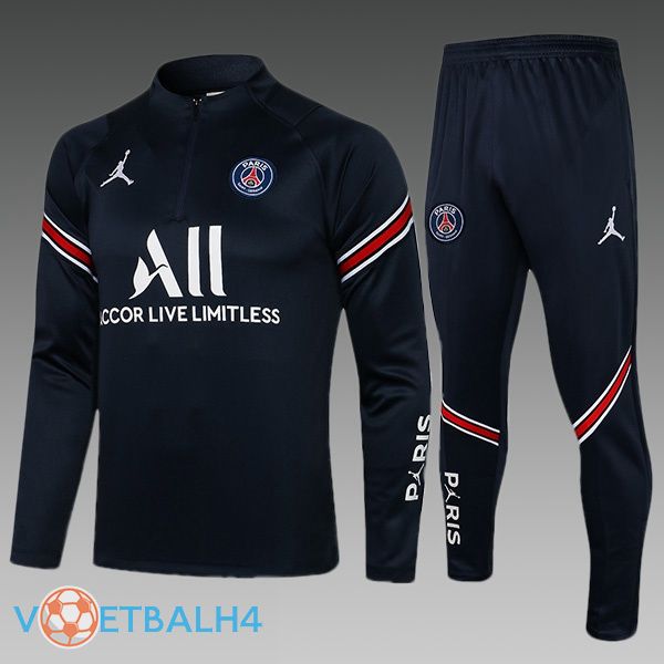 Paris PSG kinderen trainingspak blauw koninklijk 2021/2022