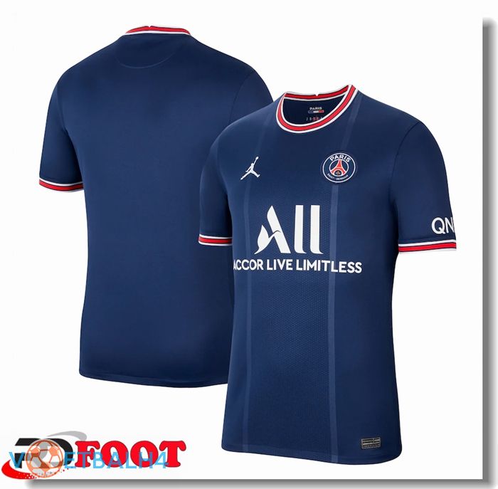 Paris Saint Germain thuis jersey Stadion x Jordan blauw 2021/2022