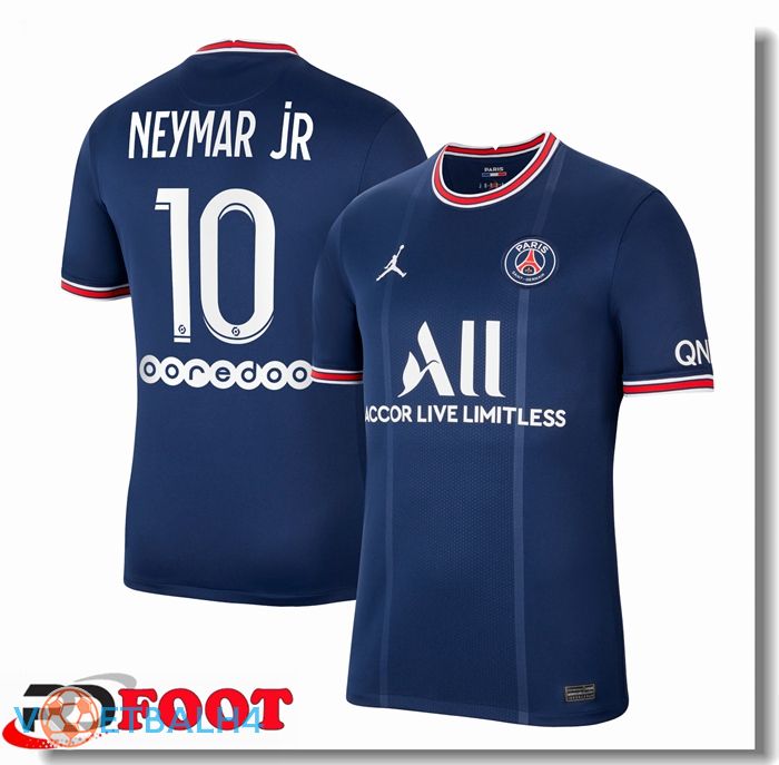 Paris Saint Germain (NEYMAR JR 10) thuis jersey blauw 2021/2022