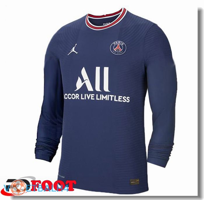 Paris Saint Germain thuis jersey lange mouwblauw 2021/2022