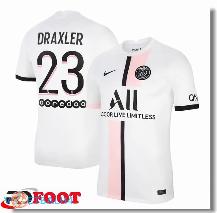 Paris Saint Germain (Draxler 23) uit jersey wit 2021/2022