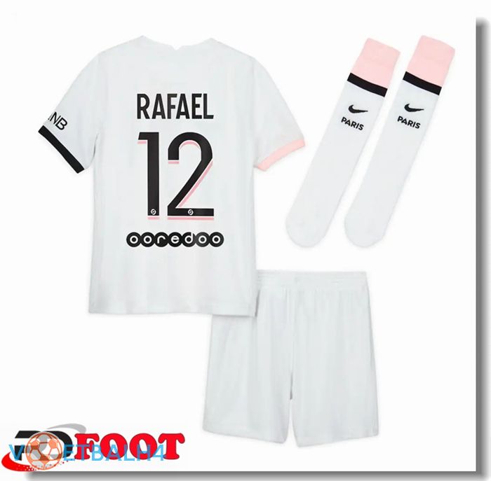 Paris Saint Germain (Rafael 12) kinderen uit jersey wit 2021/2022