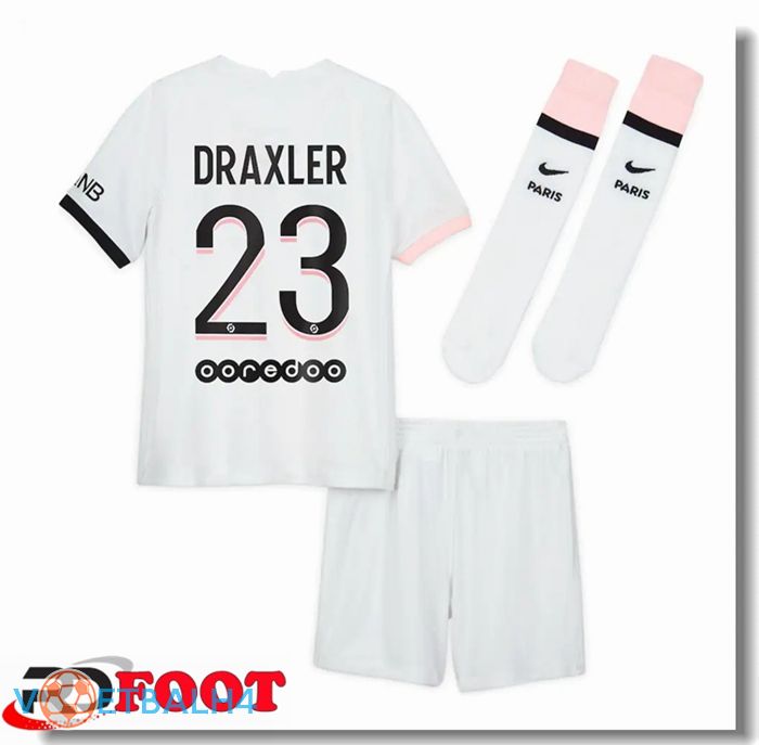 Paris Saint Germain (Draxler 23) kinderen uit jersey wit 2021/2022