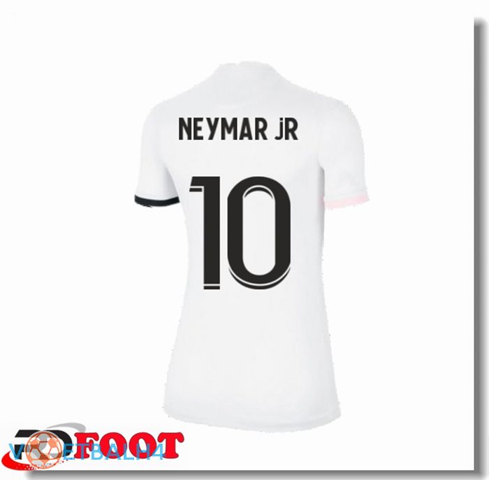 Paris Saint Germain（Neymar Jr 10）Dames uit jersey wit 2021/2022