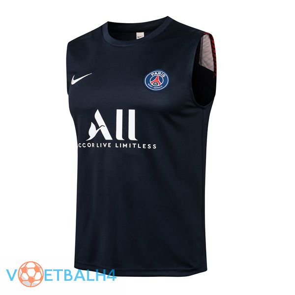 Paris PSG voetbal Vest blauw koninklijk 2021/2022