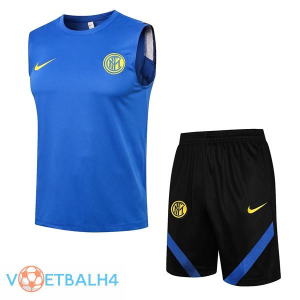 Inter Milan voetbal Vest + korte broek blauw 2021/2022