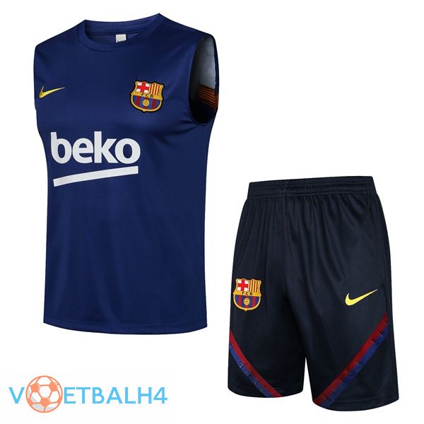 FC Barcelona voetbal Vest + korte broek blauw 2021/2022