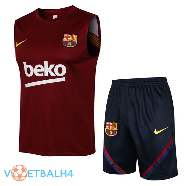 FC Barcelona voetbal Vest + korte broek rood 2021/2022