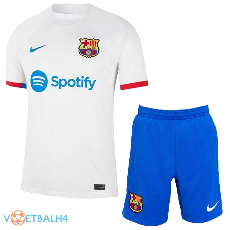 FC Barcelona voetbal jersey uit + korte broek 2023/2024