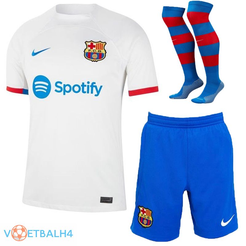 FC Barcelona voetbal jersey uit (korte broek + sok) 2023/2024