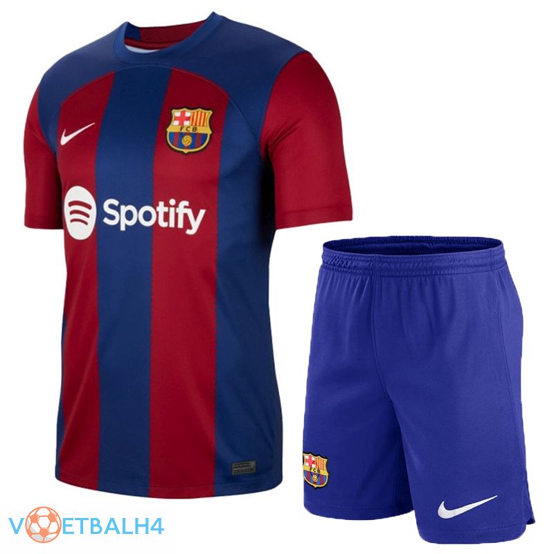 FC Barcelona voetbal jersey thuis + korte broek 2023/2024