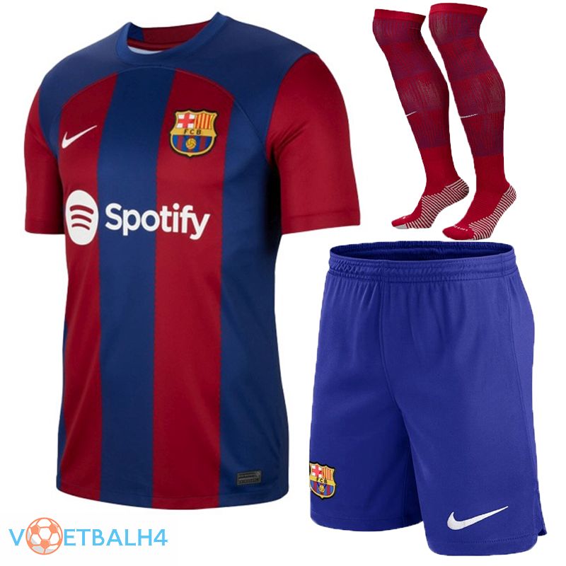 FC Barcelona voetbal jersey thuis (korte broek + sok) 2023/2024