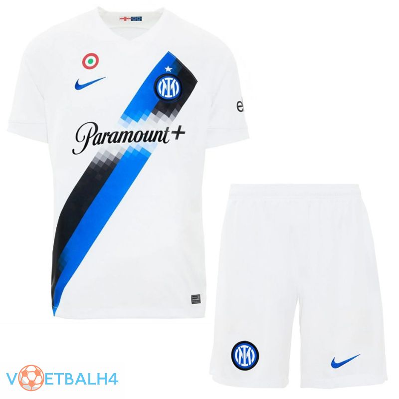 Inter Milan voetbal jersey uit + korte broek 2023/2024