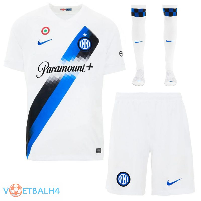 Inter Milan voetbal jersey uit (korte broek + sok) 2023/2024