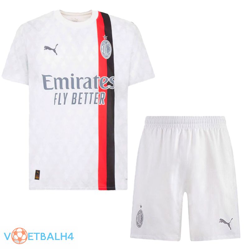 AC Milan voetbal jersey uit + korte broek 2023/2024