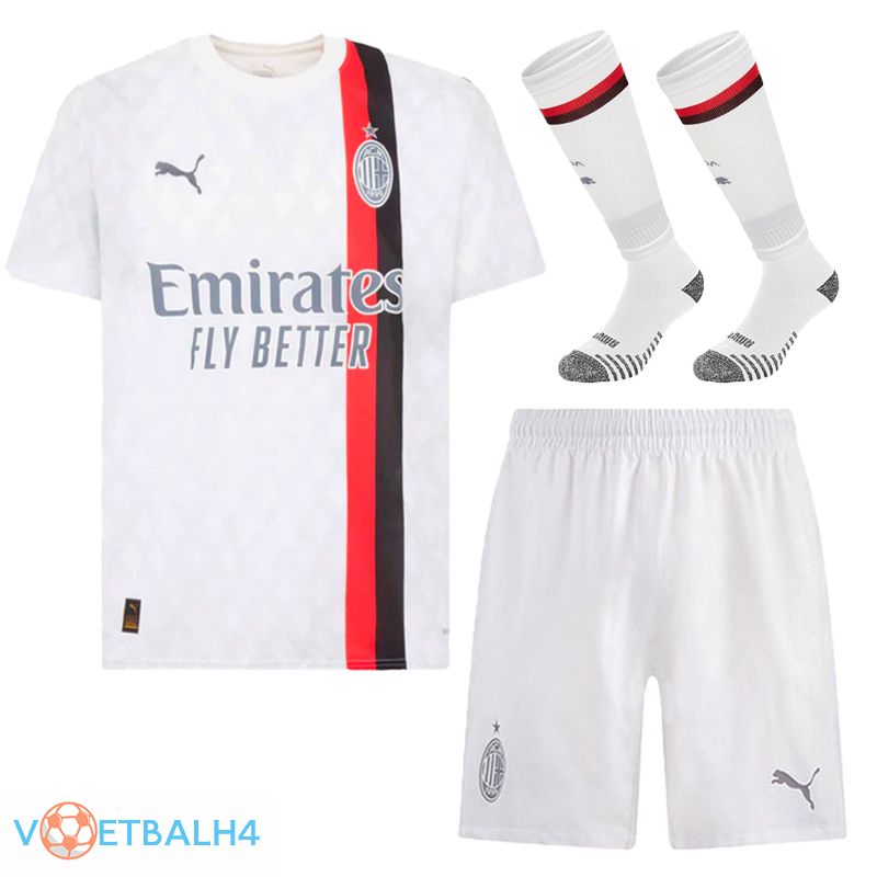 AC Milan voetbal jersey uit (korte broek + sok) 2023/2024