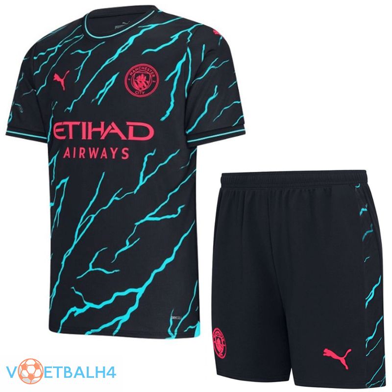 Manchester City voetbal jersey derde + korte broek 2023/2024