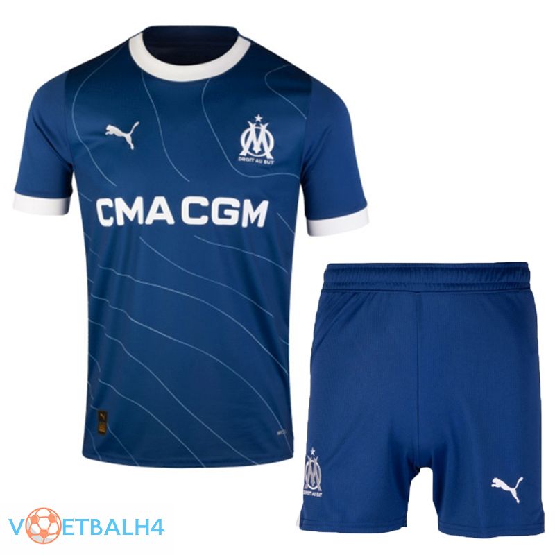 Marseille OM voetbal jersey uit + korte broek 2023/2024