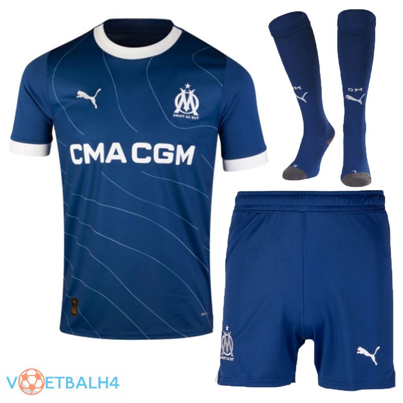 Marseille OM voetbal jersey uit (korte broek + sok) 2023/2024