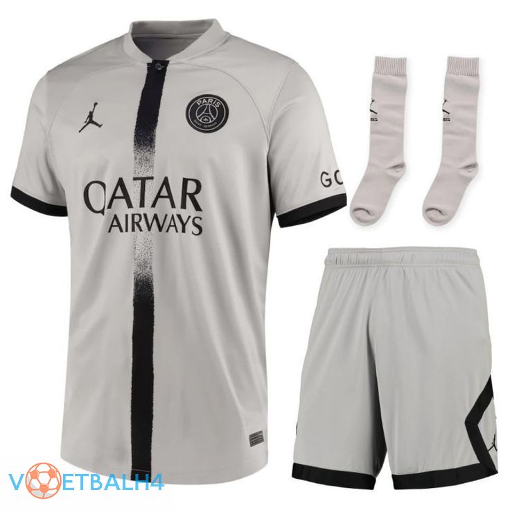 Paris PSG voetbal jersey uit (korte broek + sok) 2022/2023