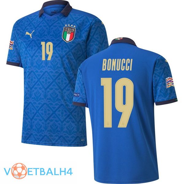 Italië (BONUCCI 19) thuis jersey 2020/2021