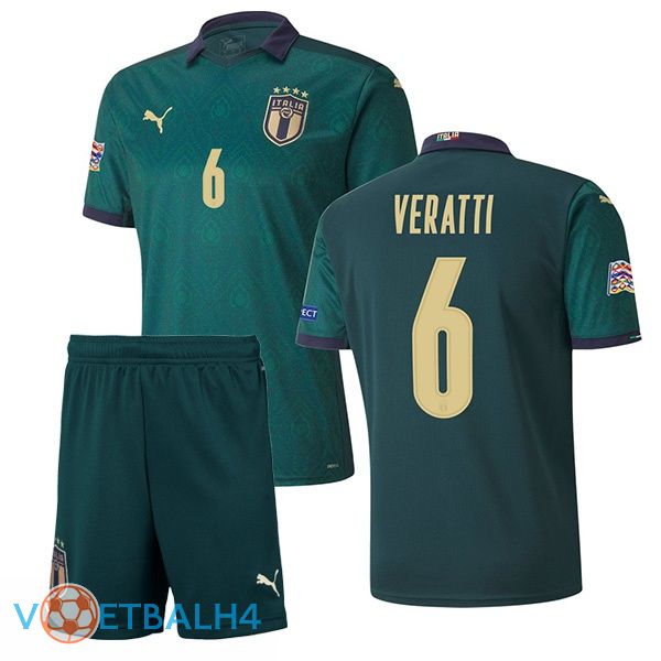 Italië (VERATTI 6) kinderen derde jersey 2020/2021