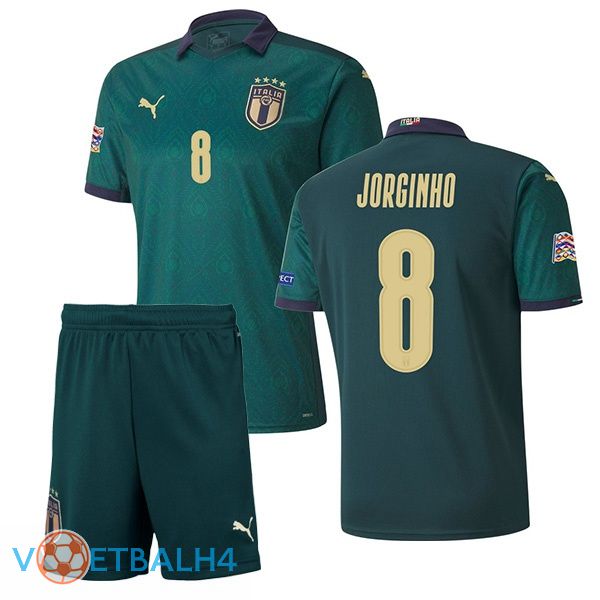 Italië (JORGINHO 8) kinderen derde jersey 2020/2021