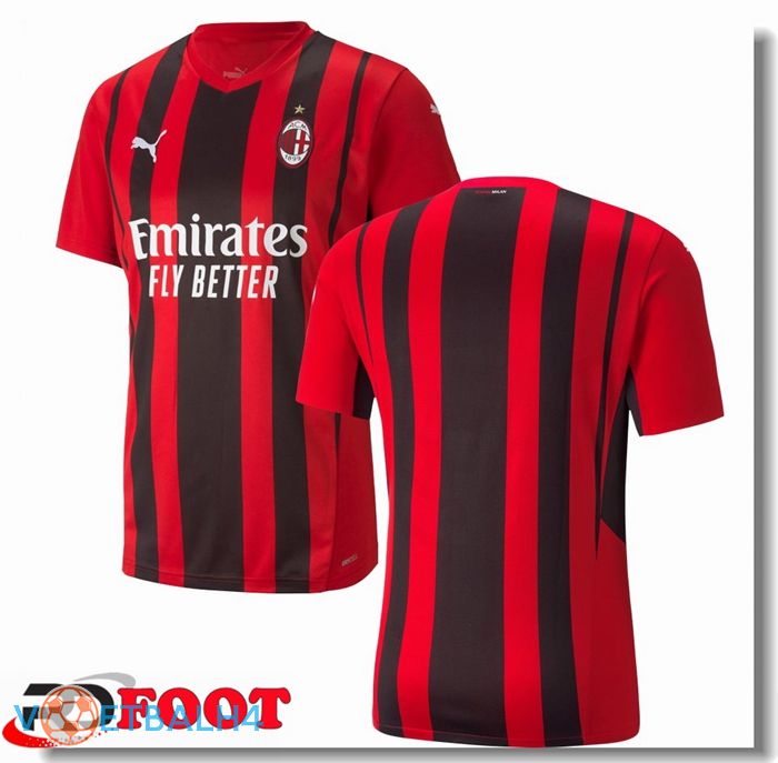 AC Milan thuis jersey rood/zwart 2021/2022